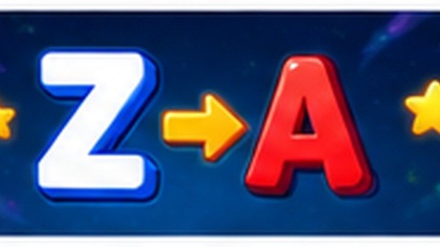 Reverse Alphabet game